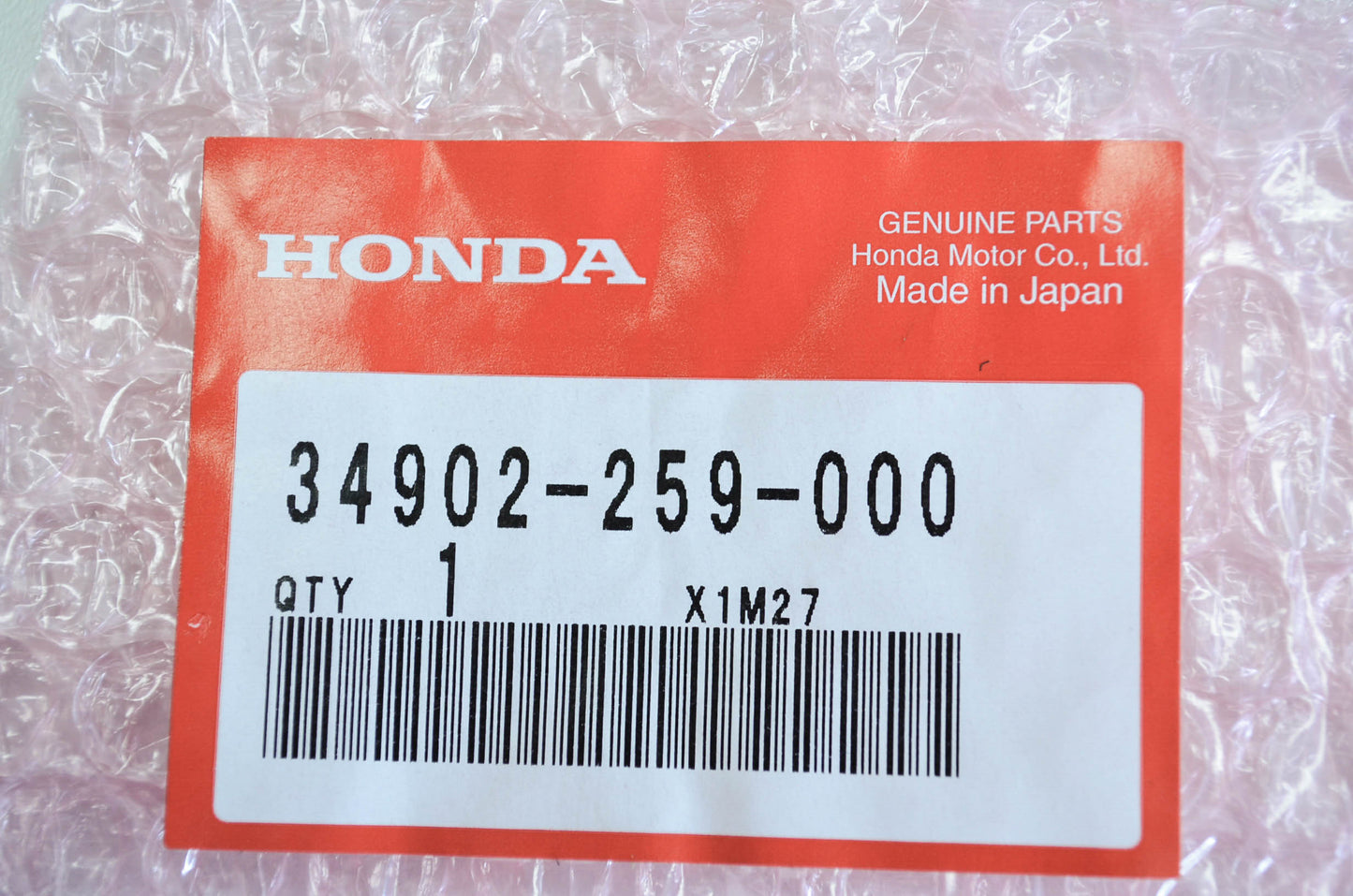 OEM Honda 34902-259-000 Bulb (12V 3.4W) Qty 5 NOS