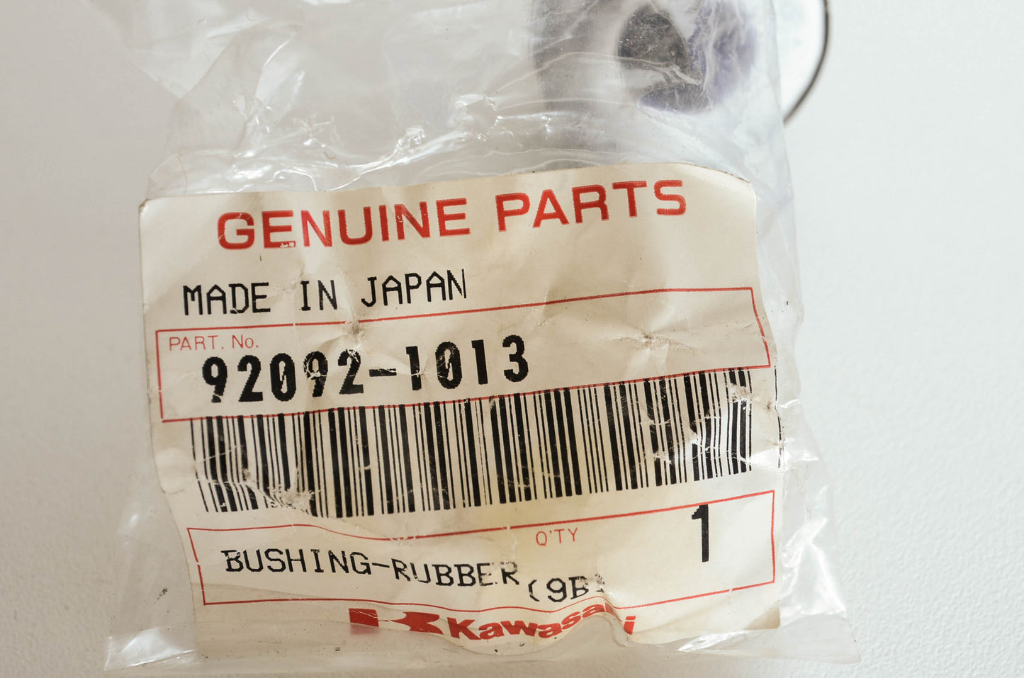 OEM Kawasaki 92092-1013 Rubber Bushing NOS