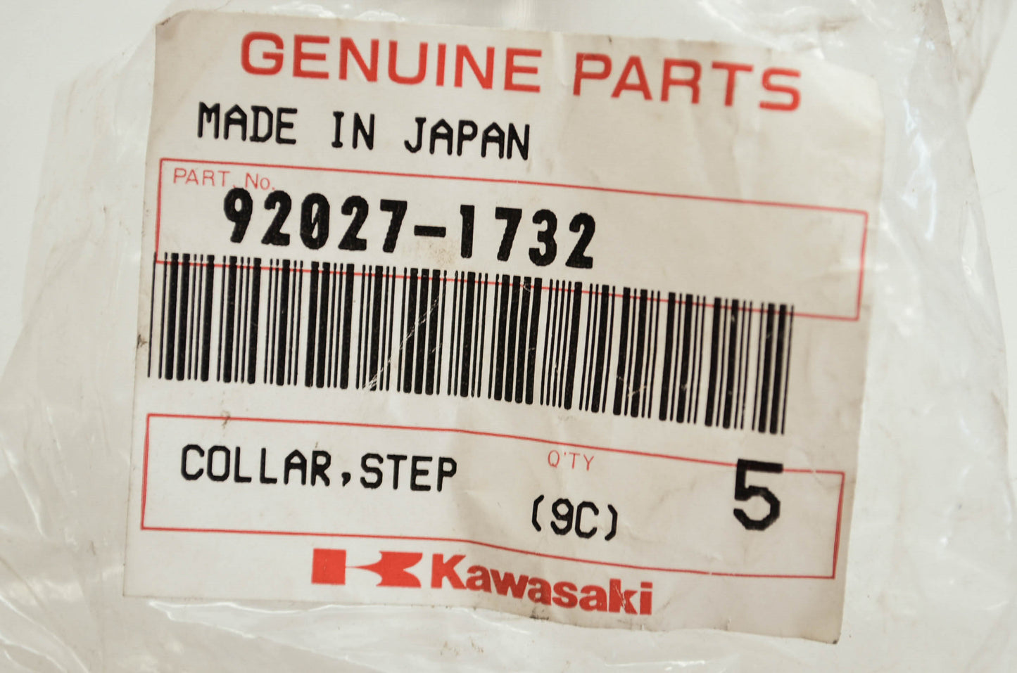 OEM Kawasaki 92027-1732 Step Collar NOS