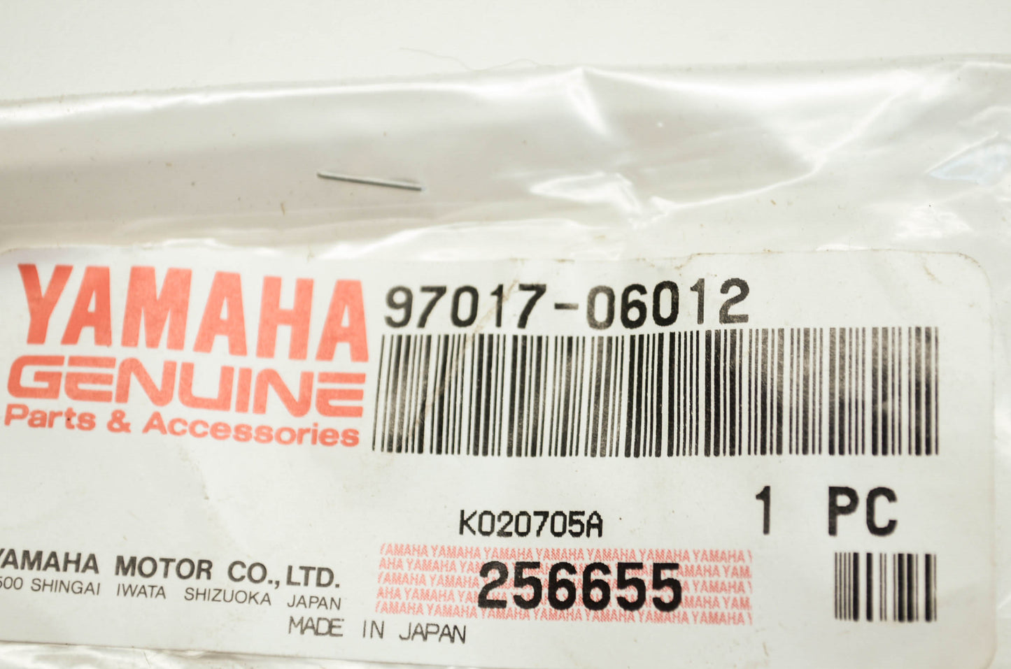 OEM Yamaha 97017-06012-00 Bolt NOS