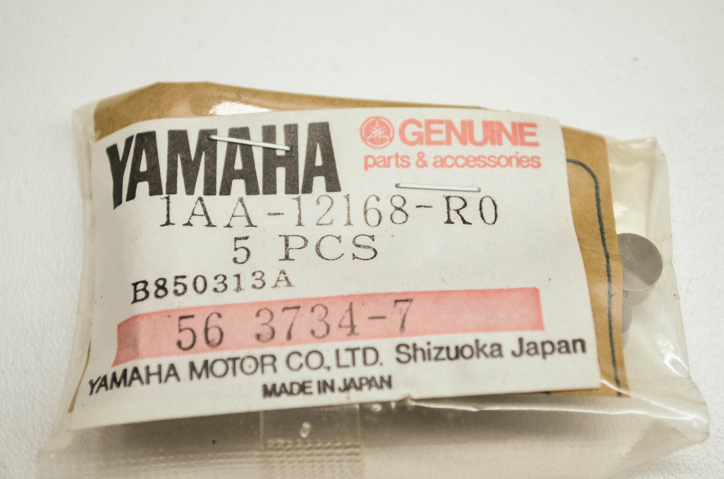 OEM Yamaha 1aa-12168-r0-00 Adjusting Pad 1.70 Qty 5 NOS