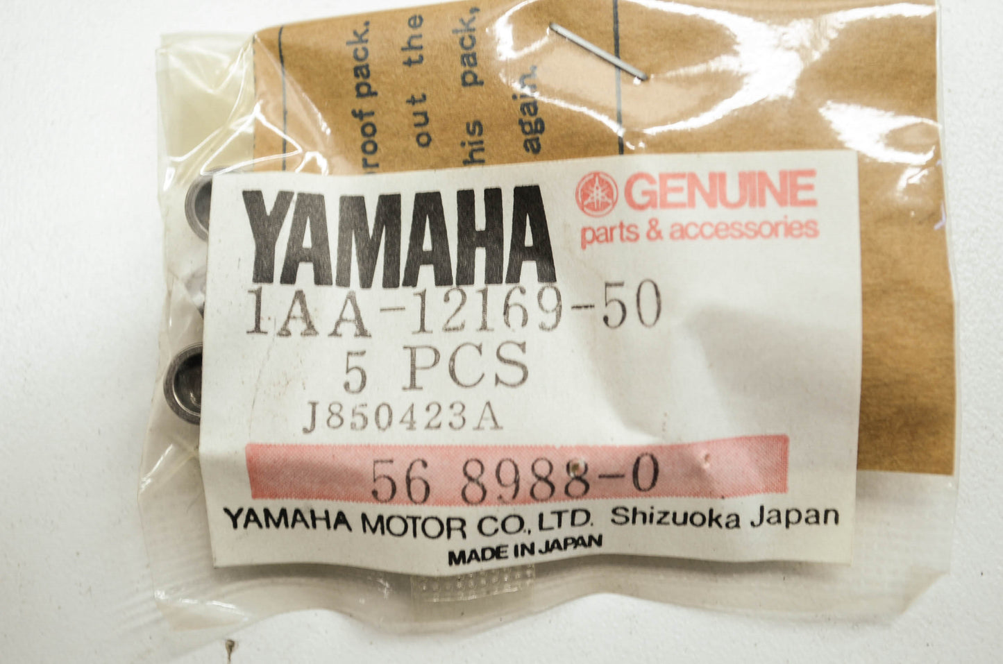 OEM Yamaha 1aa-12169-50-00 Adjusting Pad 2.00 Qty 5 NOS