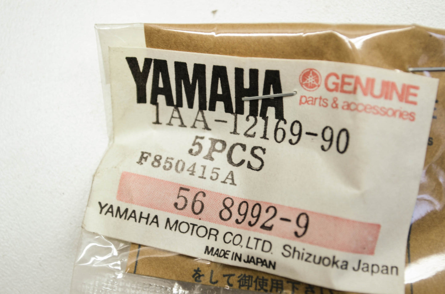 OEM Yamaha 1aa-12169-90-00 Adjusting Pad 2.10 Qty 5 NOS
