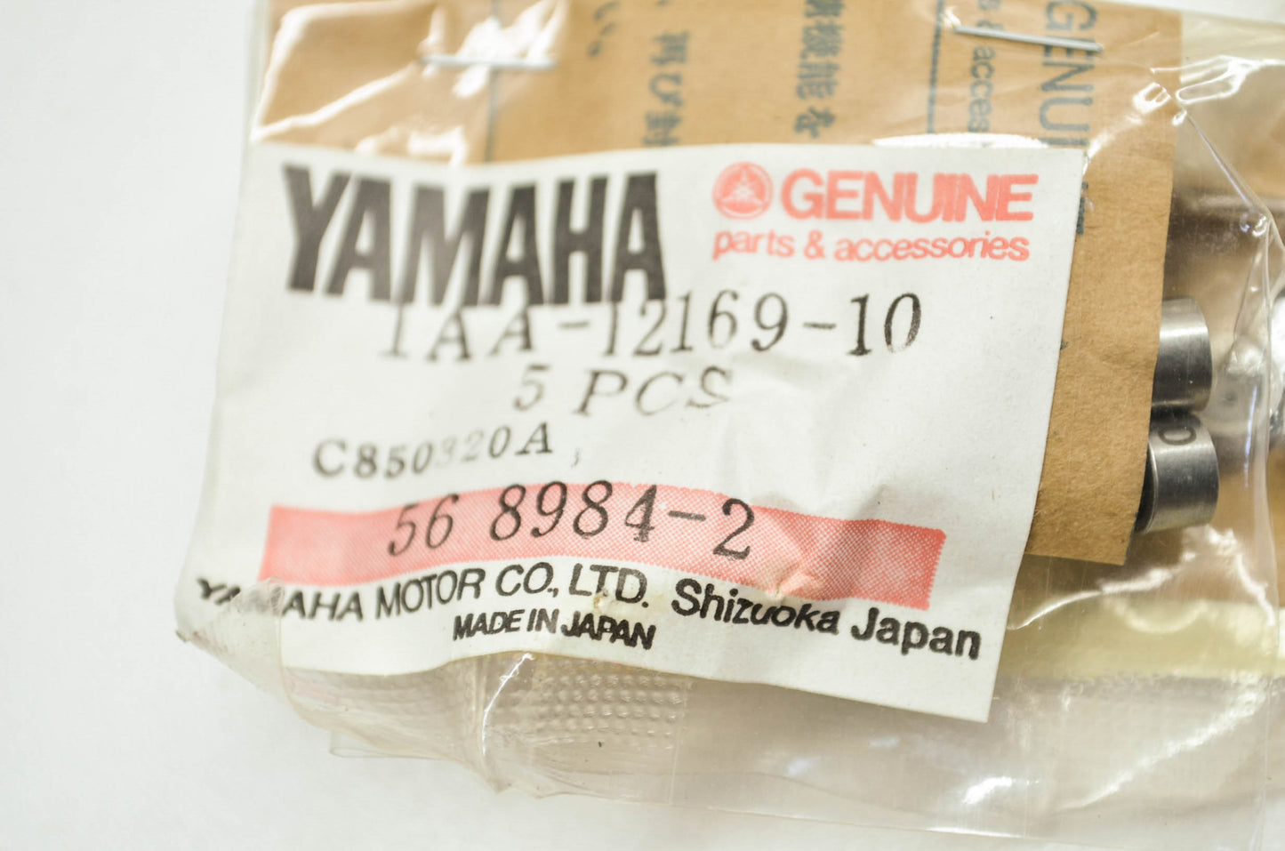 OEM Yamaha 1aa-12169-10-00 Adjusting Pad 1.90 Qty 5 NOS