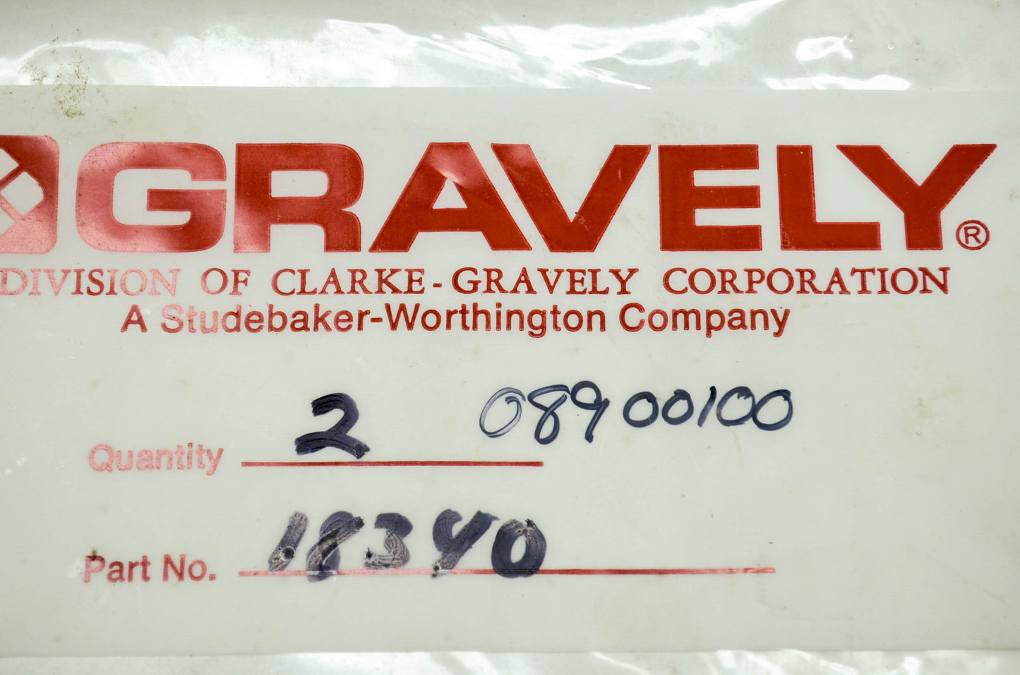 Adapter Gasket 800/8000/G NOS