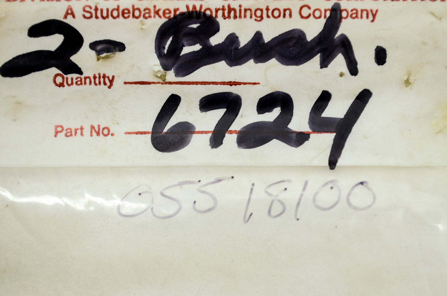 Bushing SLV .377X.503X.8 NOS