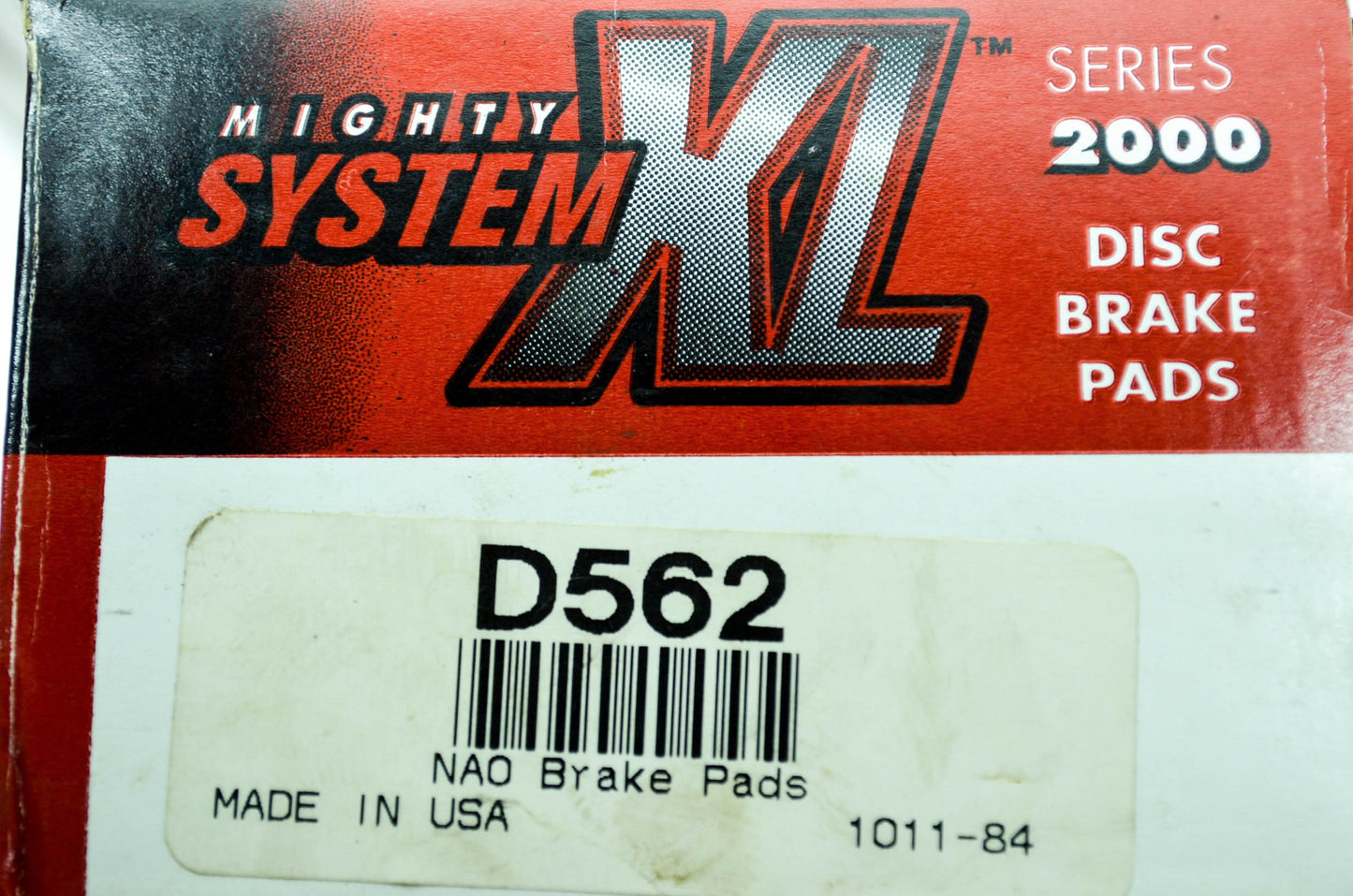 New Mighty Disc Brake Pads 93-97 Geo Prizm 92-00 Toyato Camry 94-97 Celica 93-97