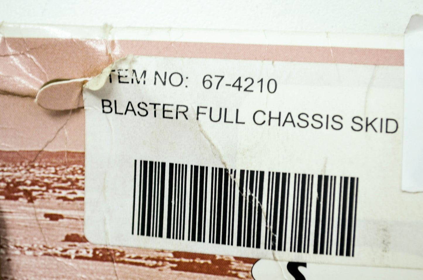 New DG Baja Frame Skid Plate Blaster YFS200 NOS