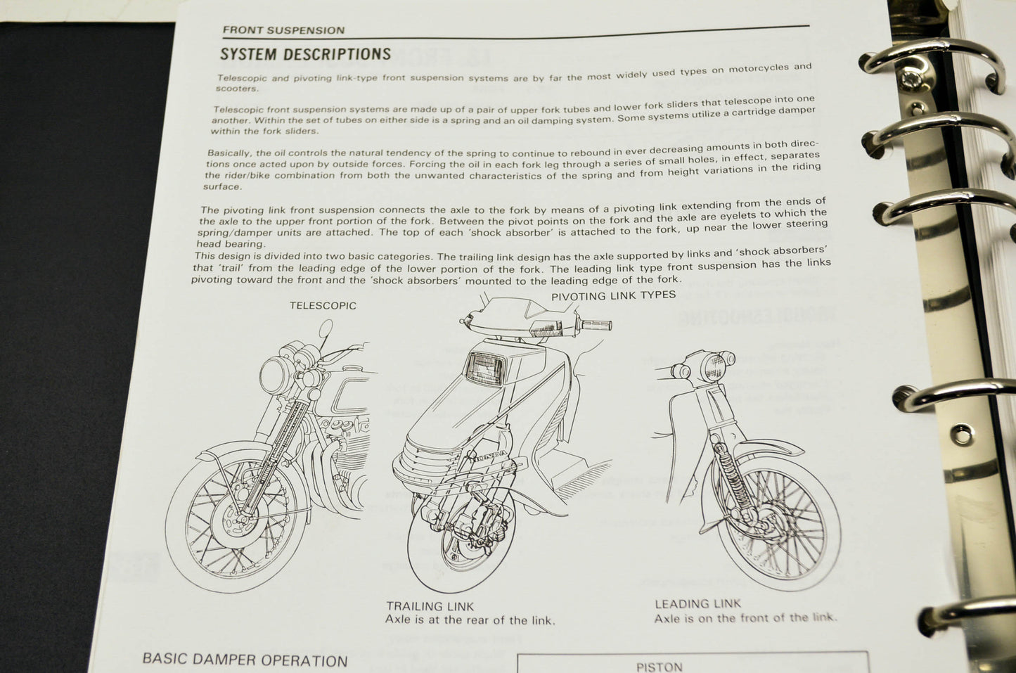 Honda 1995 Common Service Manual