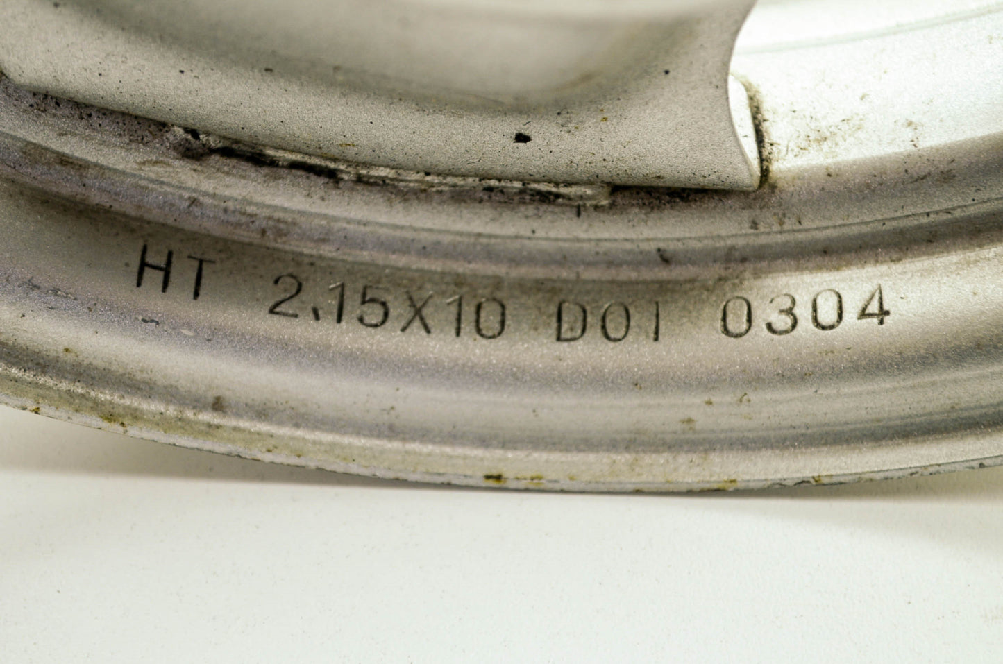 Steel Rims 2.15X10 Pair Silver