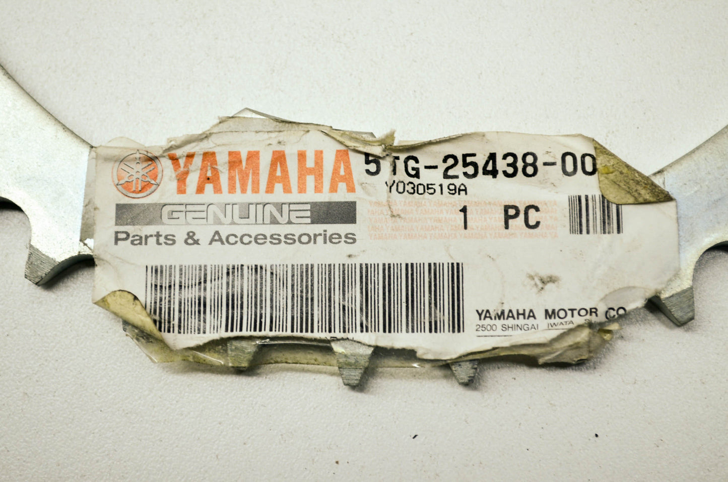 OEM Yamaha 5TG-25438-00-00 Driven Sprocket 38T NOS