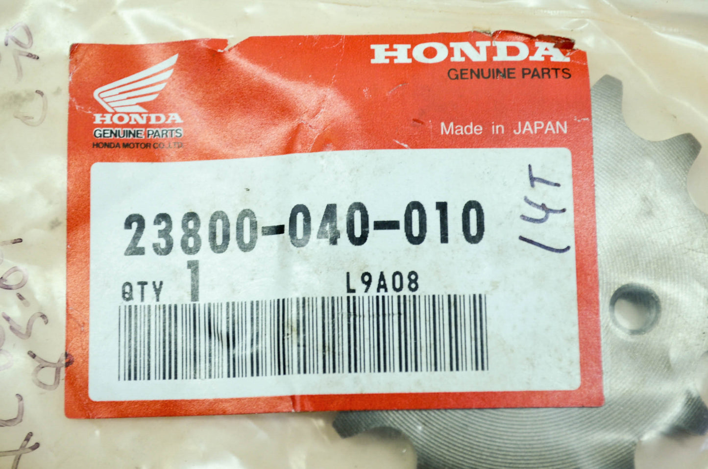 OEM Honda 23800-040-010 Sprocket 14T NOS