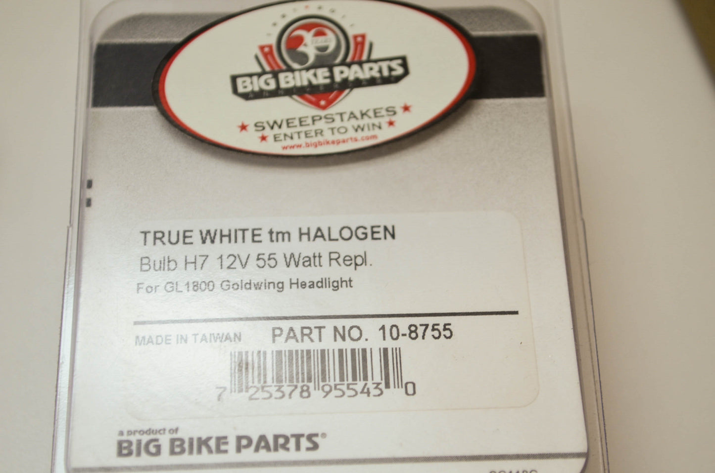 New Show Chrome Halogen Headlamp Halogen Bulb 12v 55W GL1800 Goldwing NOS