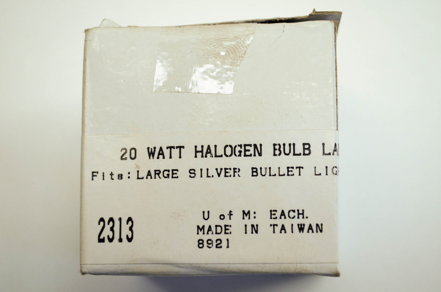 New Kuryakyn Large 12v 20w Halogen Bulb Silver Bullet NOS