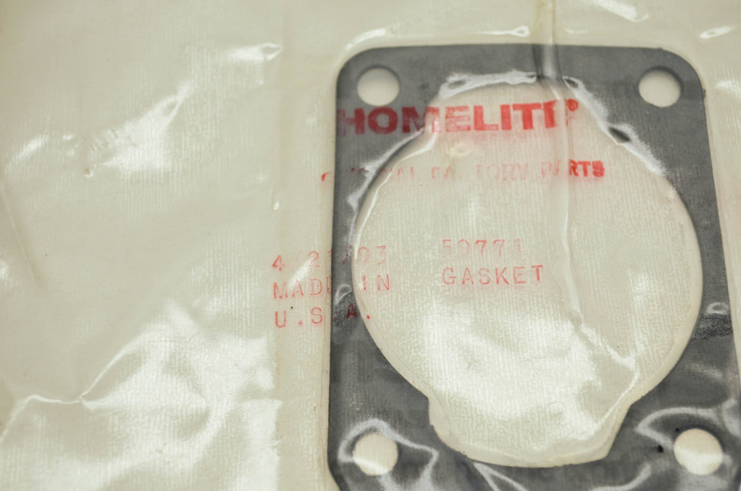 New Homelite Cylinder Base Gasket XL500, SXL, Super XL , XL12 NOS