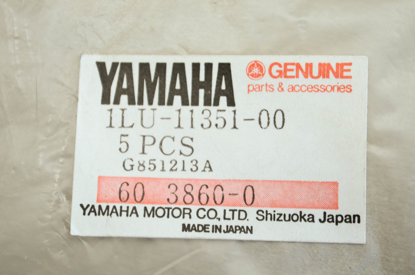 OEM Yamaha 1lu-11351-00-00 Cylinder Gasket NOS