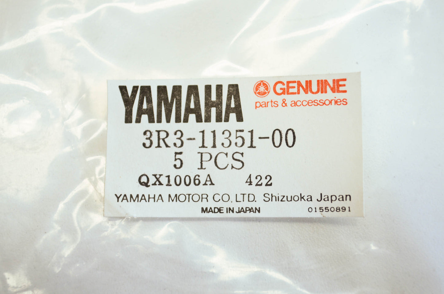 OEM Yamaha 3r3-11351-00-00 Cylinder Gasket NOS