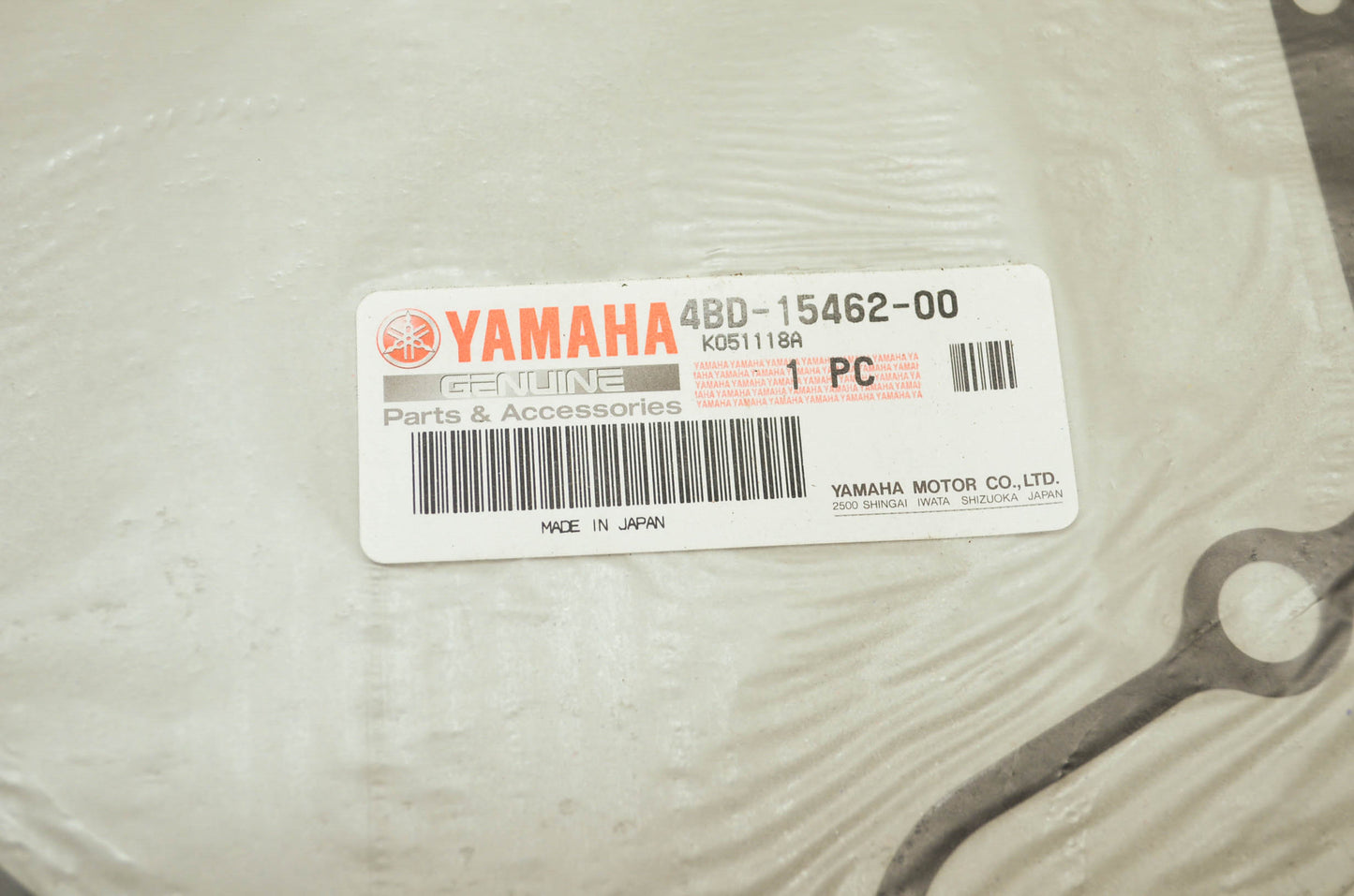 OEM Yamaha 4bd-15462-00-00 Crankcase Cover Gasket 3 NOS