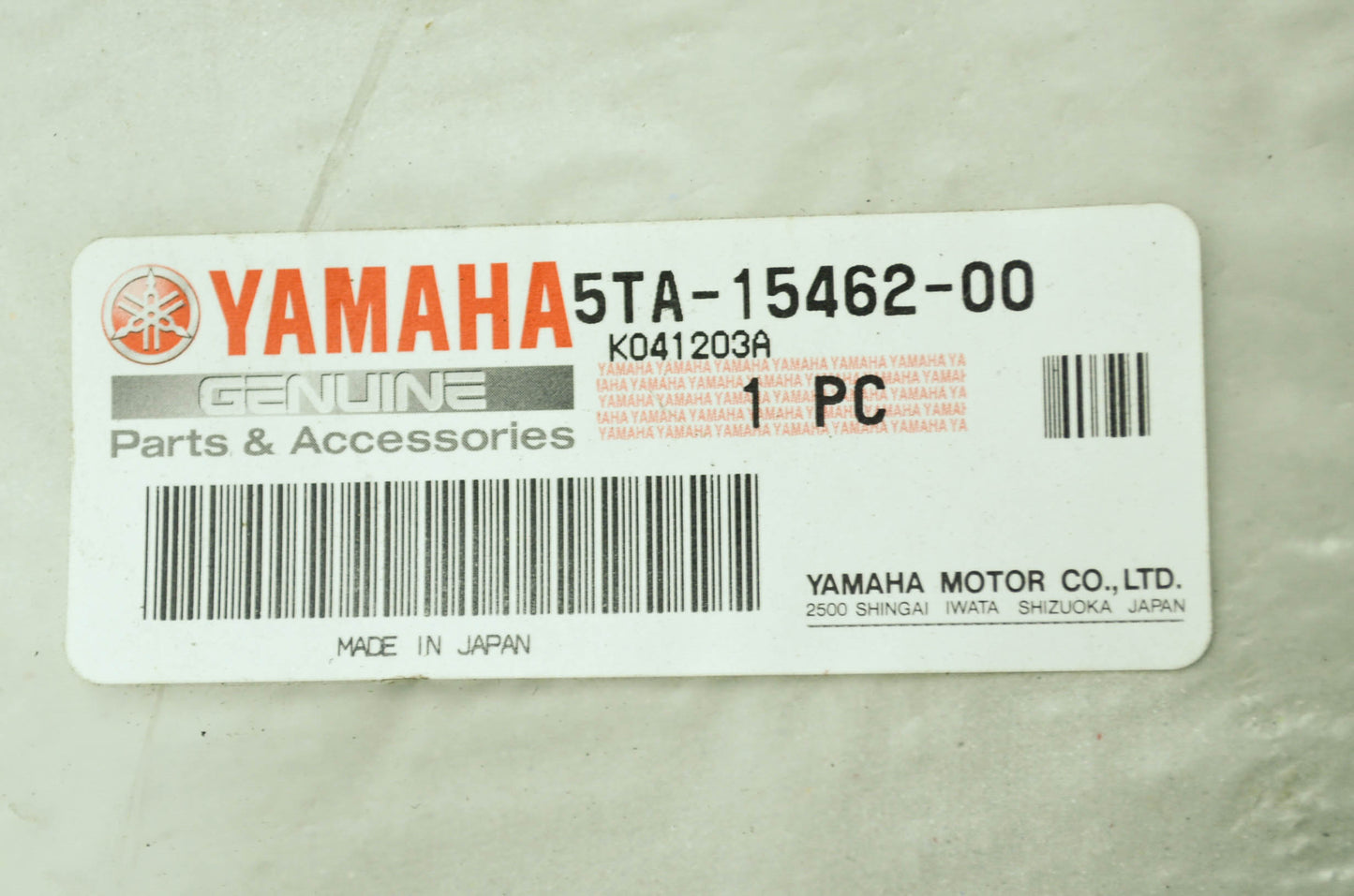 New OEM Yamaha Crankcase Cover Gasket 04-05 YFZ450 03-06 WR450F YZ450F NOS