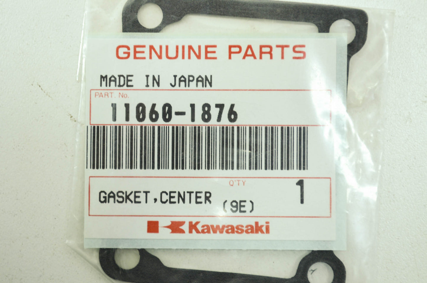 OEM Kawasaki 11060-1876 Center Cover Gasket NOS