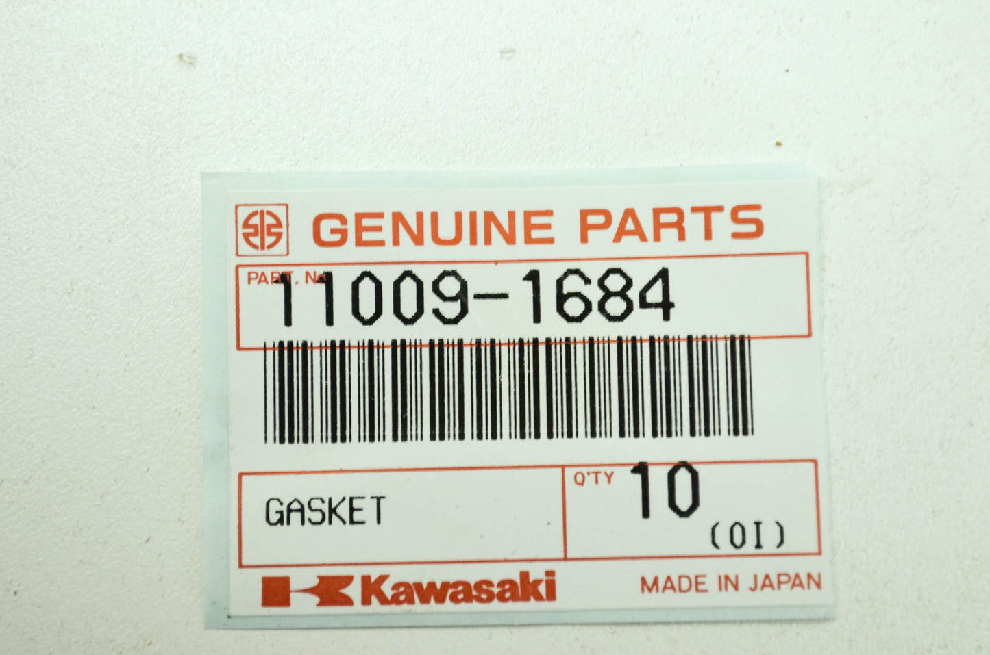 OEM Kawasaki 11009-1684 Change Cover Gasket NOS