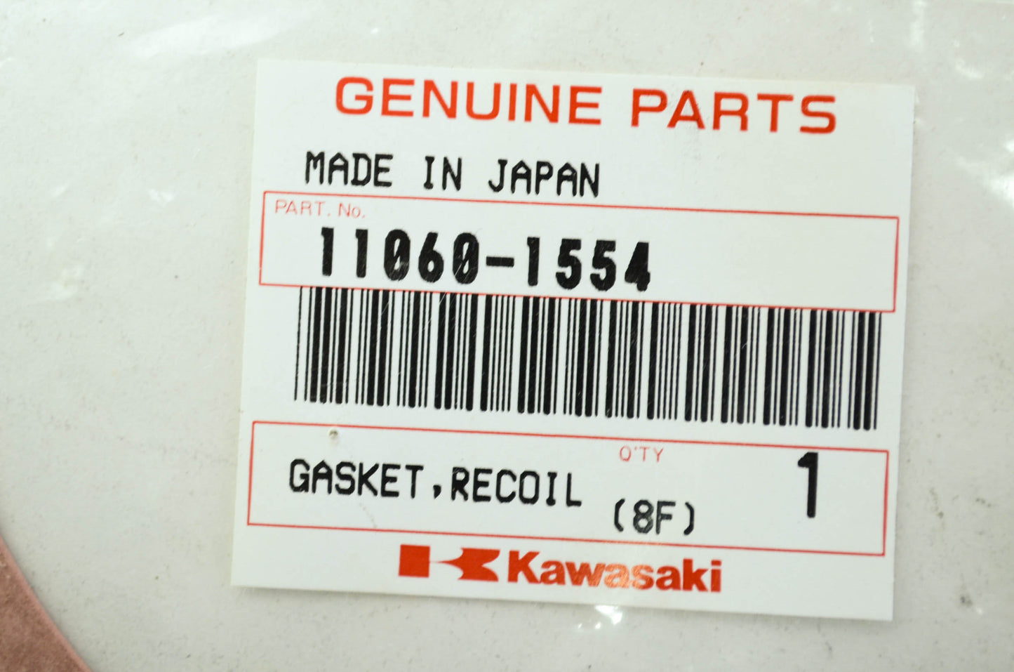 OEM Kawasaki 11060-1554 Recoil Starter Gasket NOS
