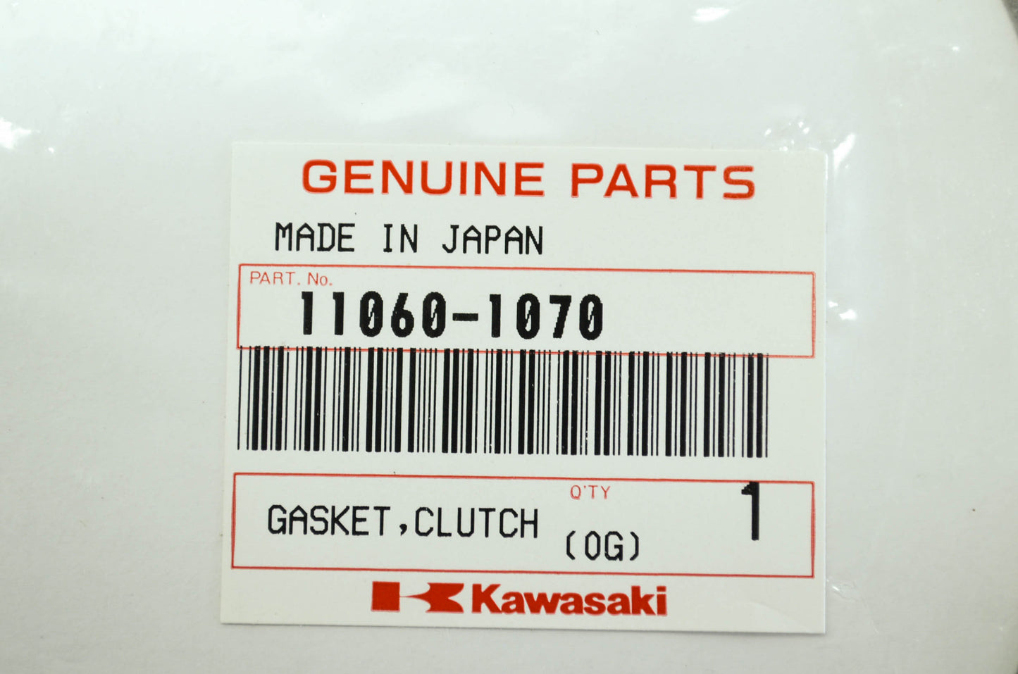 OEM Kawasaki 11060-1070 Clutch Cover Gasket NOS