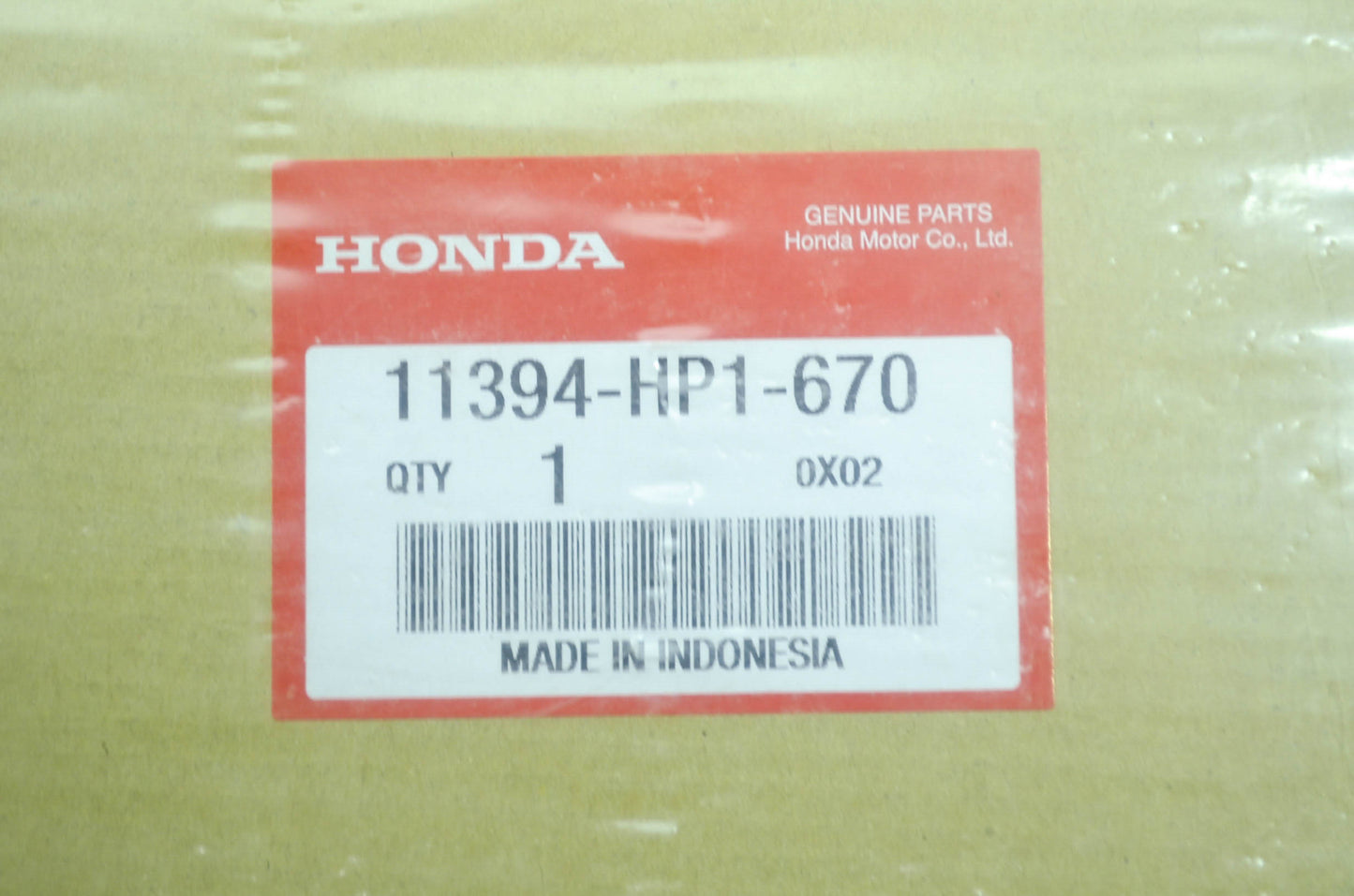 OEM Honda 11394-HP1-670 Right Cover Gasket NOS