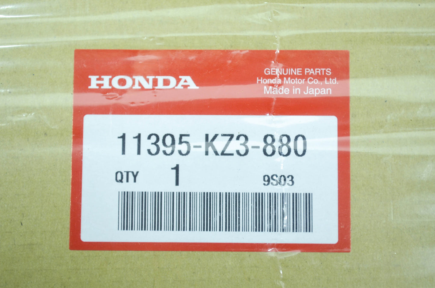 OEM Honda 11395-KZ3-880 Right Cover Gasket NOS