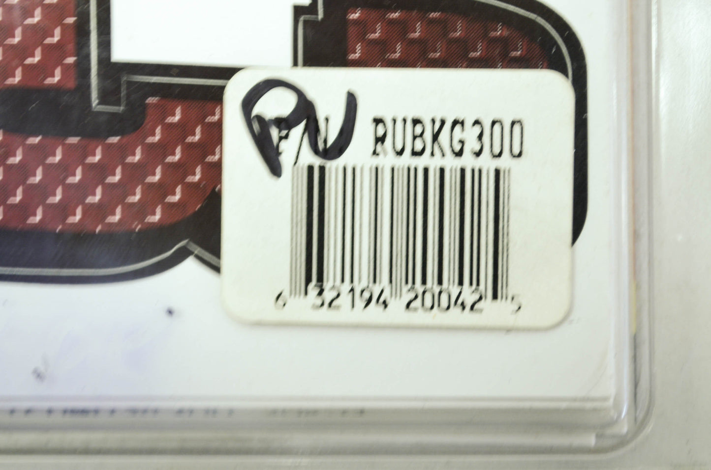 Hardline RUBKG300 Carbon Fiber Number Kit NOS
