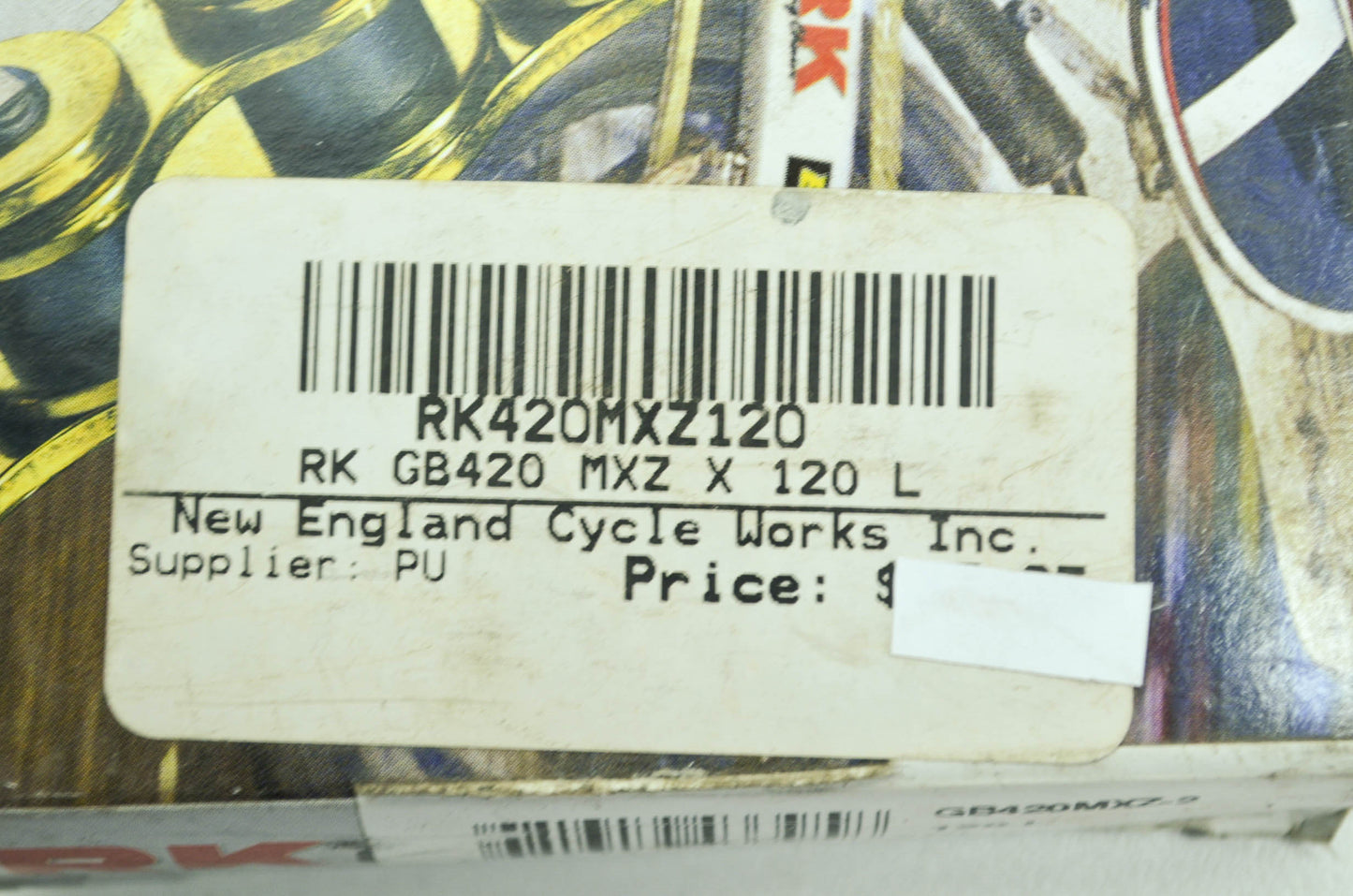 New RK Chain 420 width 120 Links NOS