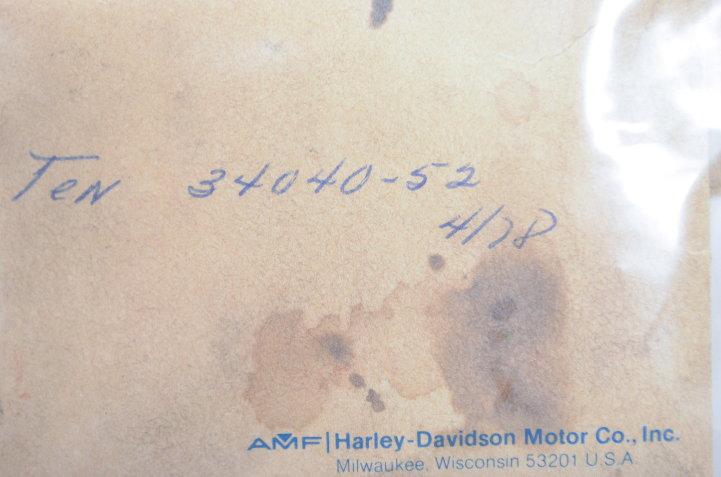 New Harley Davidson Retaining Ring QTY 5 NOS