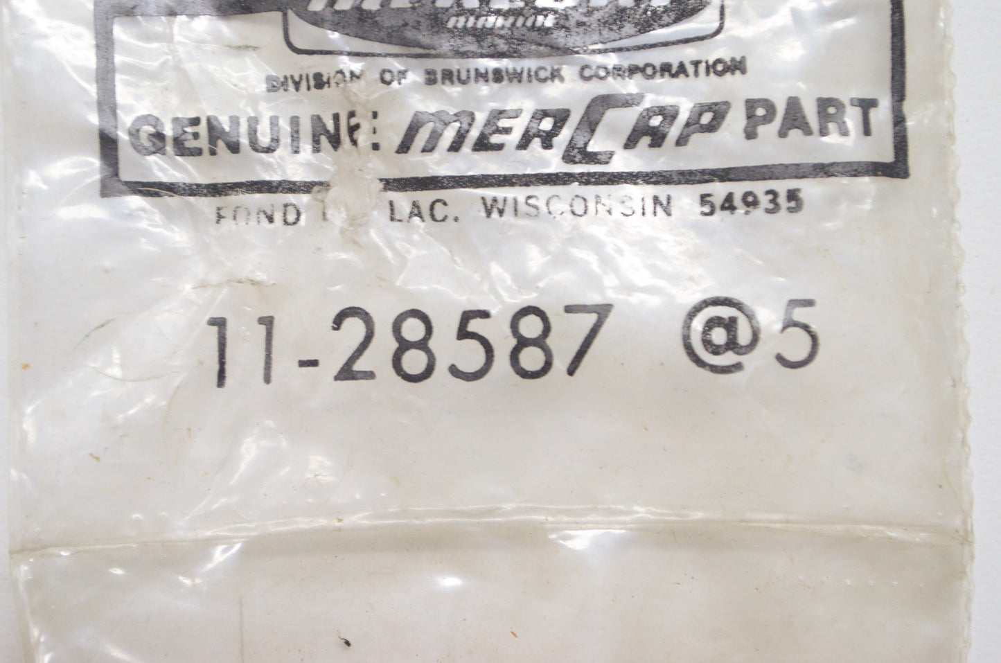 OEM Mercury 11-28587 Speed Spring Retaining Nut Qty 4 NOS