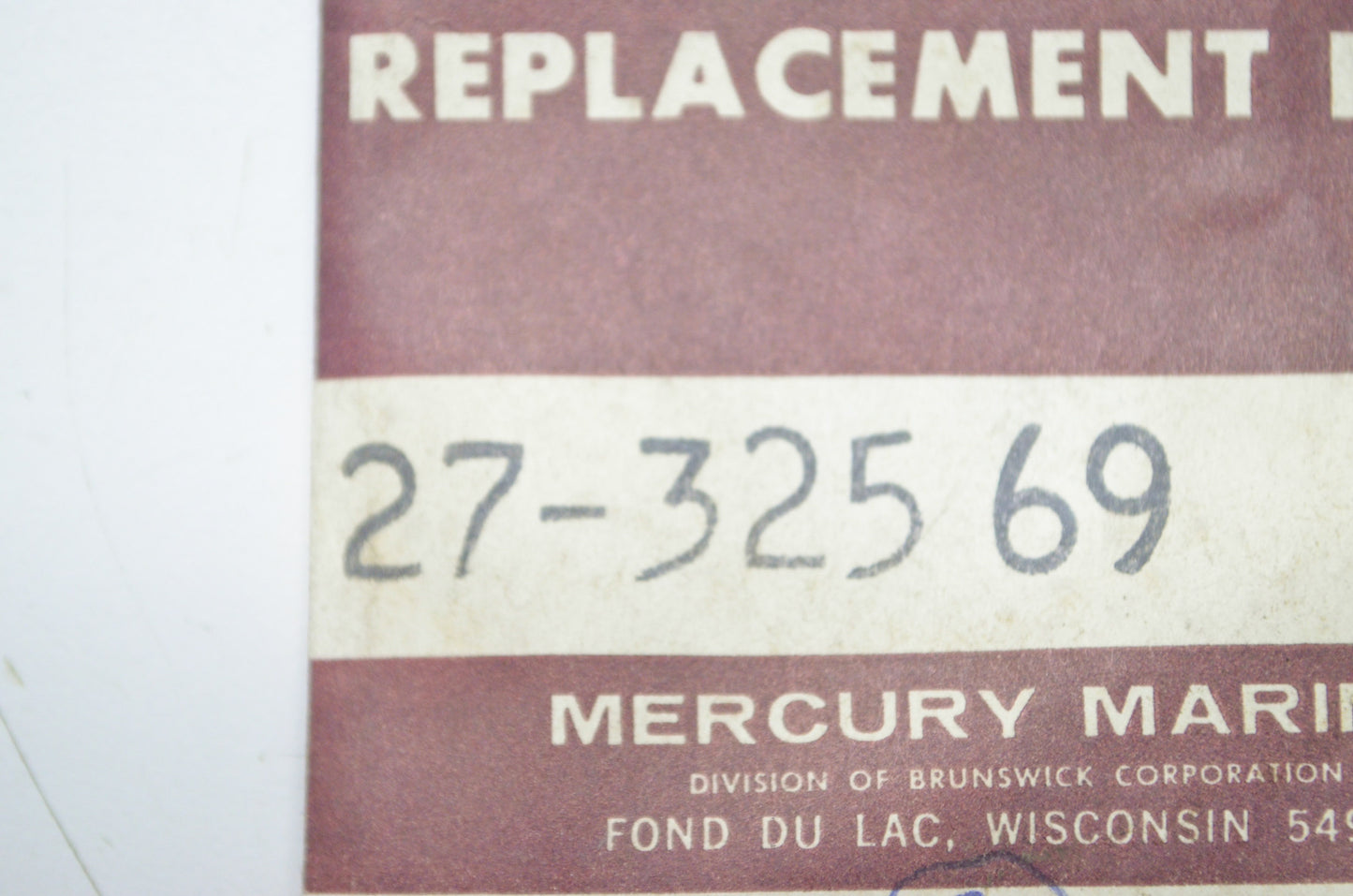 New Mercury Gasket QTY 2 NOS