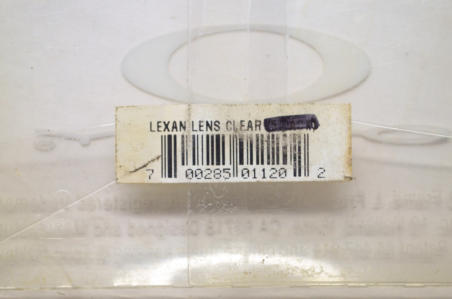 New Oakley Clear Lexan Lens QTY 6 NOS