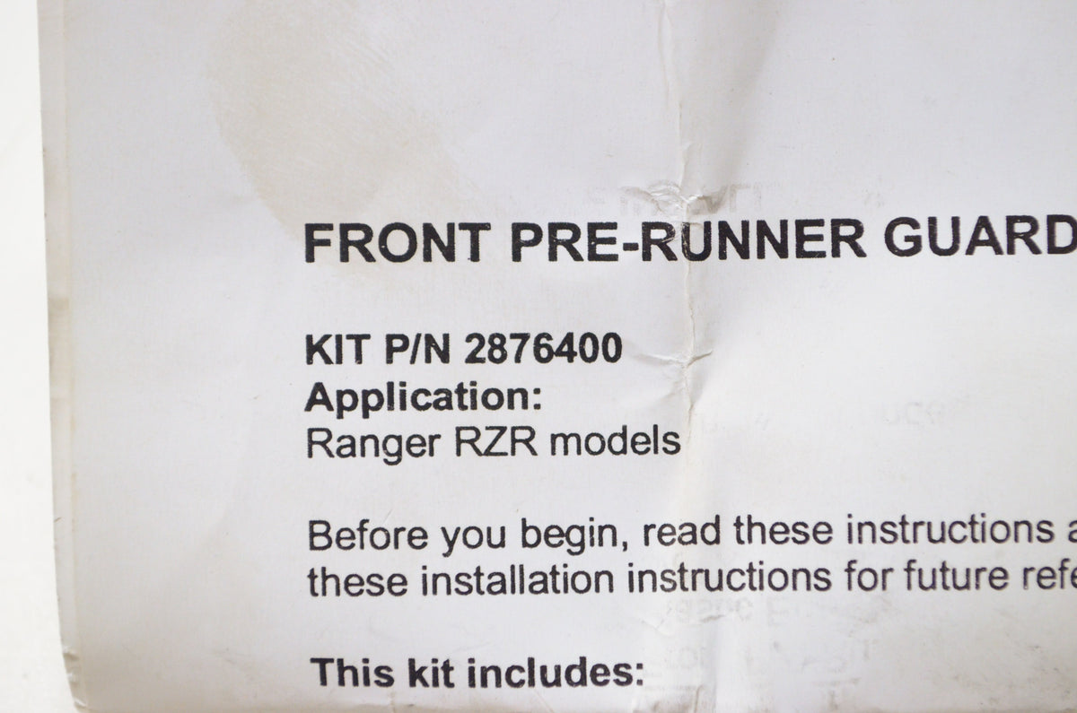 OEM Polaris 2876400 Rear Bumper Hardware NOS