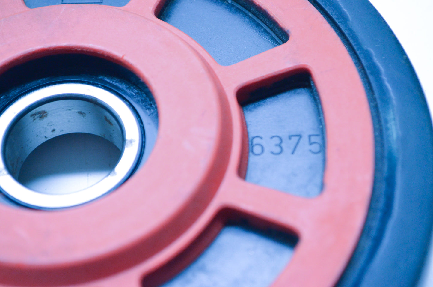 Red Snowmobile Idler Wheel NOS