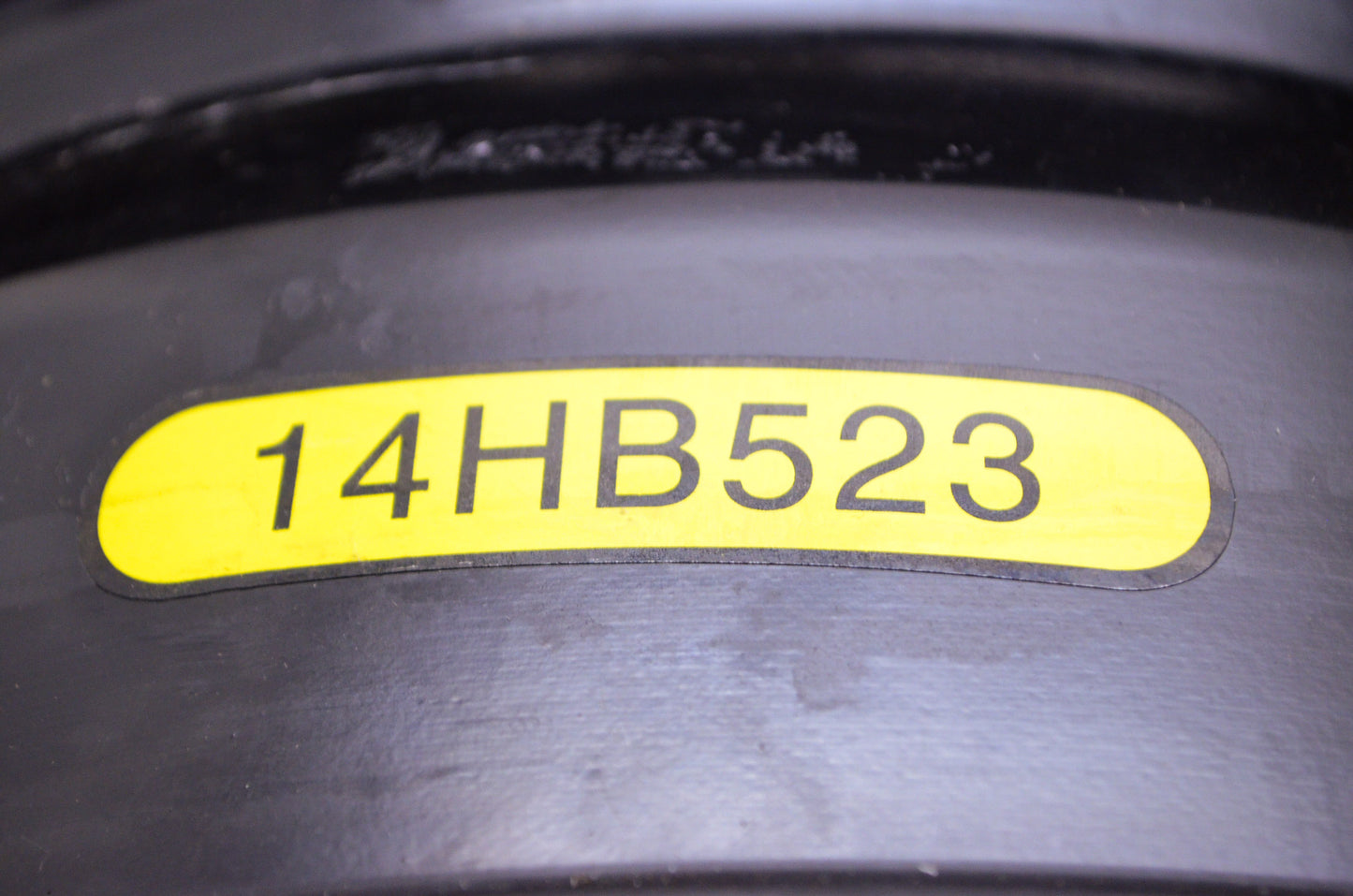 14/7 4/156 Matte Black ATV Wheel NOS