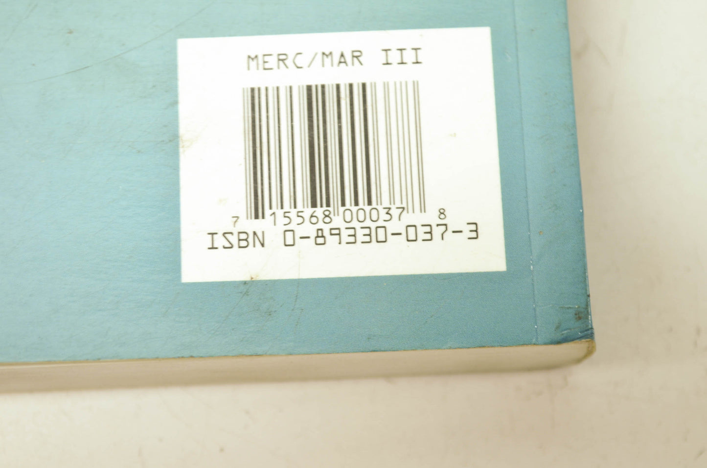 Mercury/Mariner V6 Powerhead Outboard 90-94 Tune Up & Repair Manual