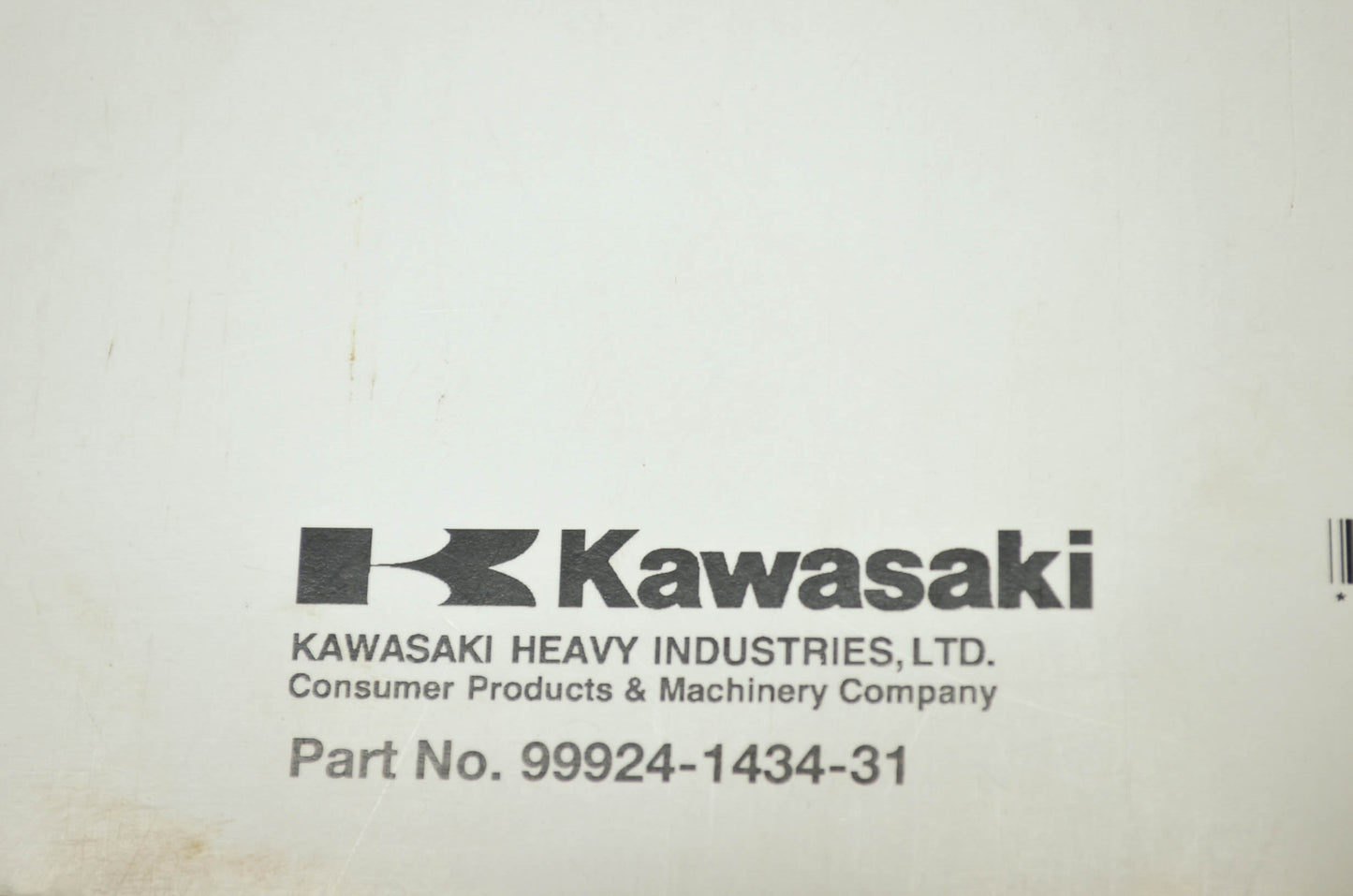 OEM Kawasaki 99924-1434-31 Service Manual KRF750N/P/SDF