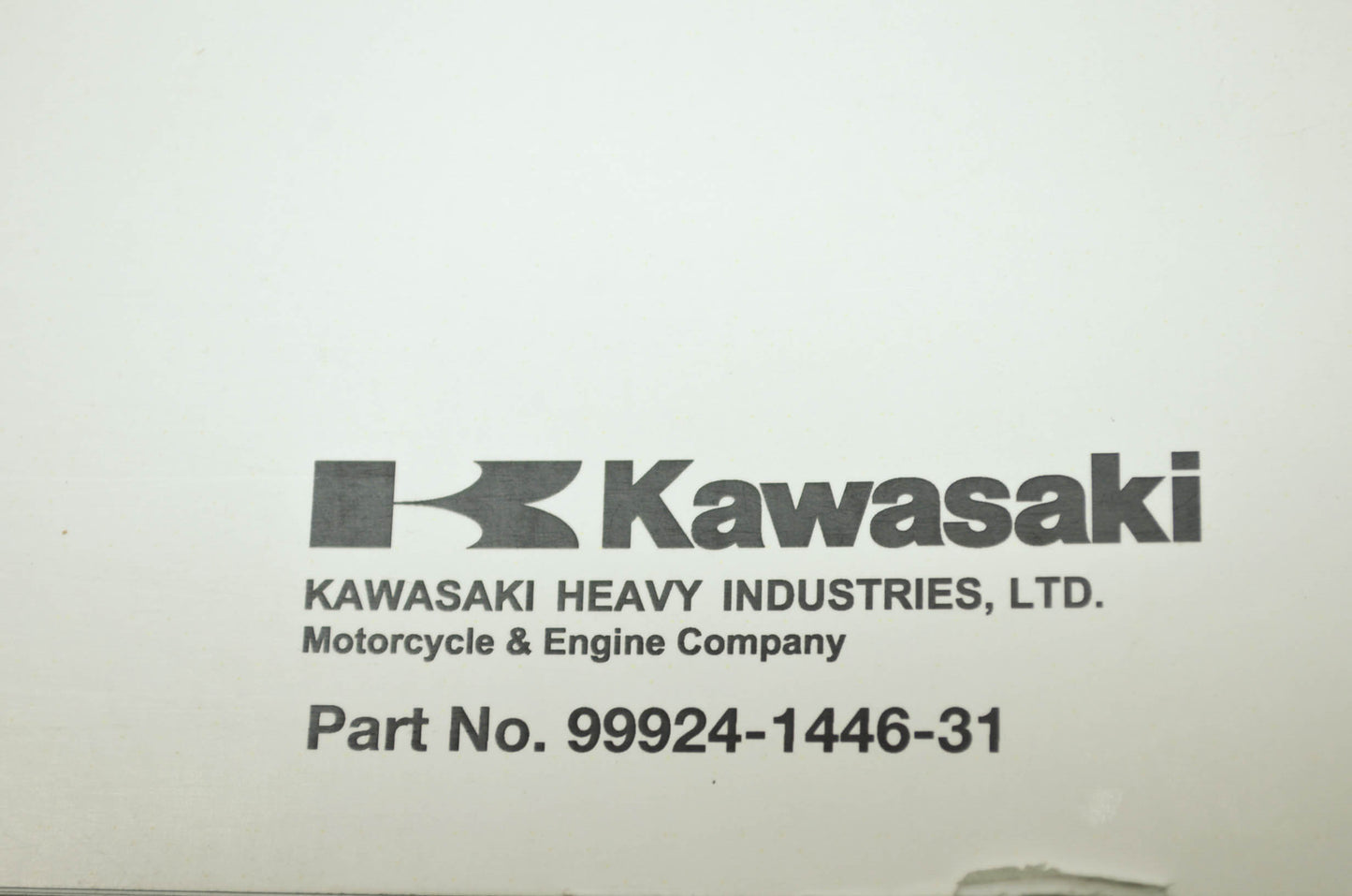 OEM Kawasaki 99924-1446-31 Service Manual KVF750G/H/J/L