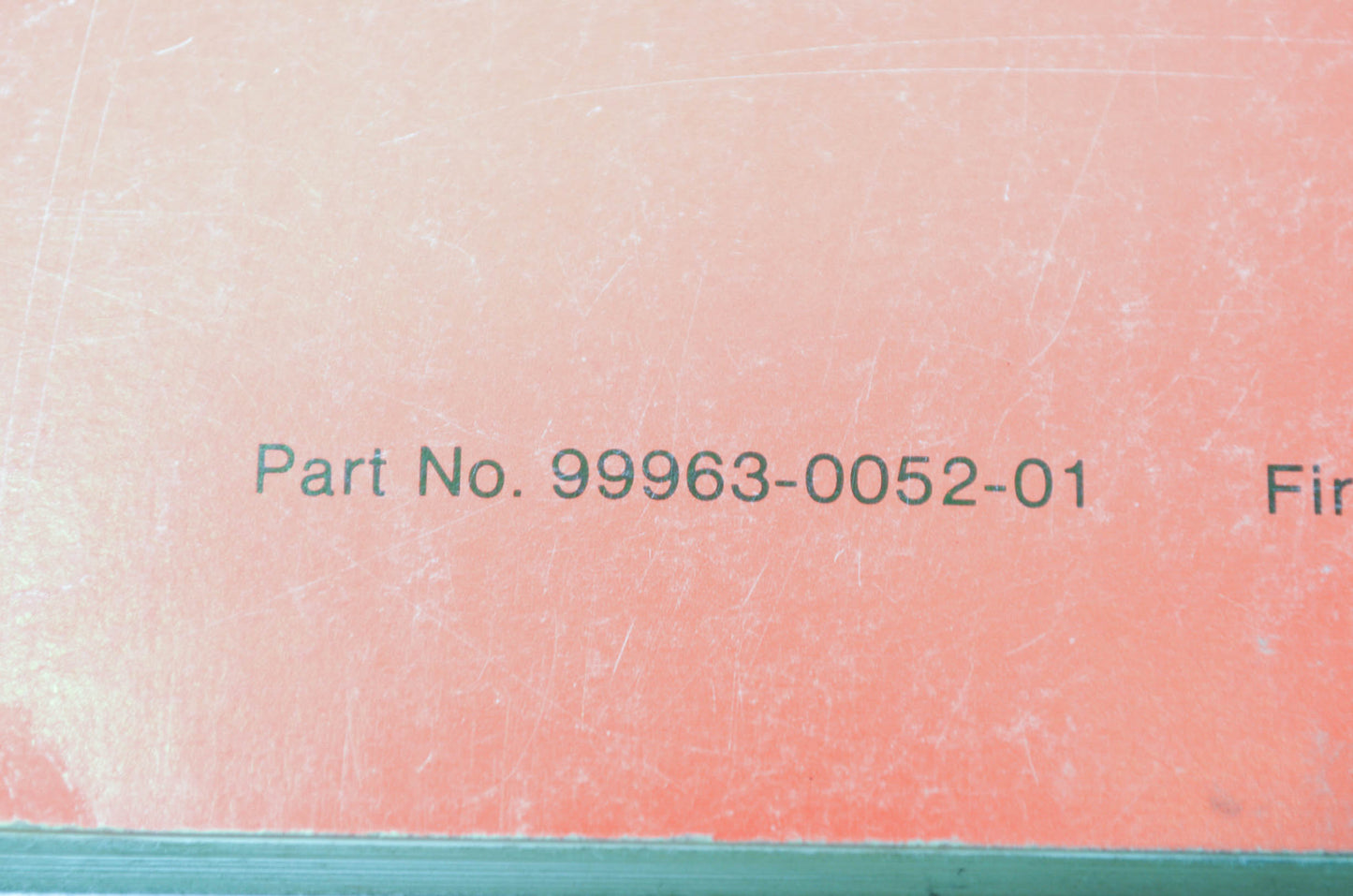OEM Kawasaki 99963-0052-01 Service Manual KG4000/5000