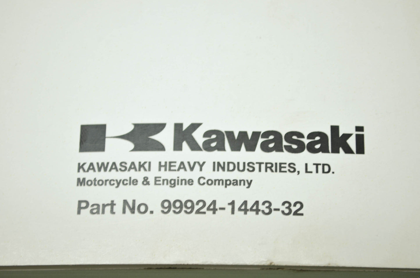 OEM Kawasaki 99924-1443-32 Service Manual ZX1000J