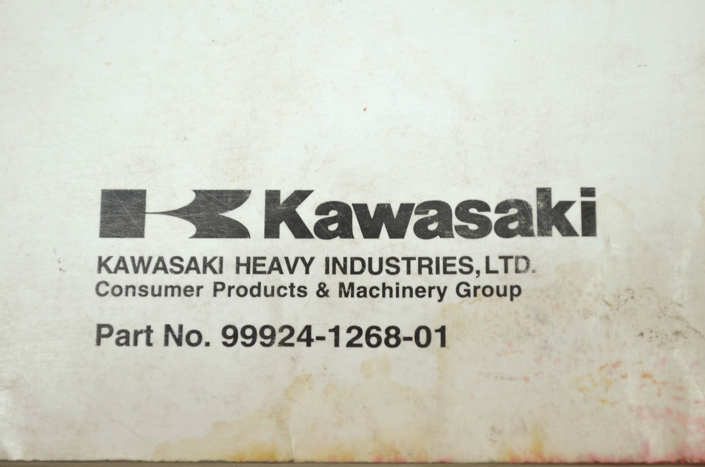 OEM Kawasaki 99924-1268-01 Service Manual VN1500-R