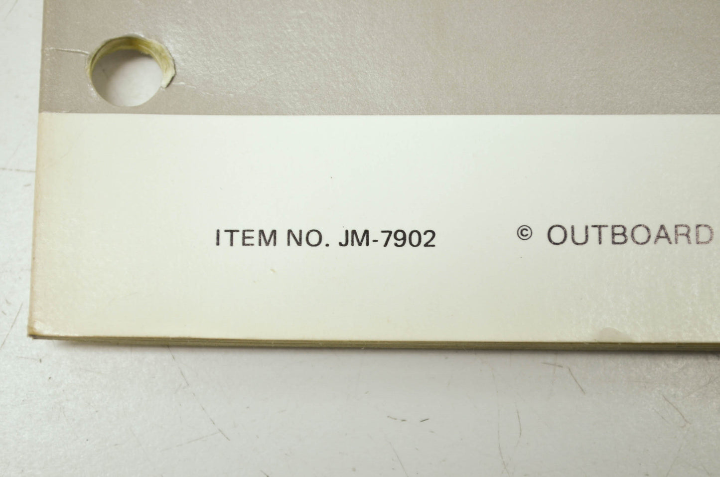 Johnson Outboards '79 2HP Model 2R79 Service Manual