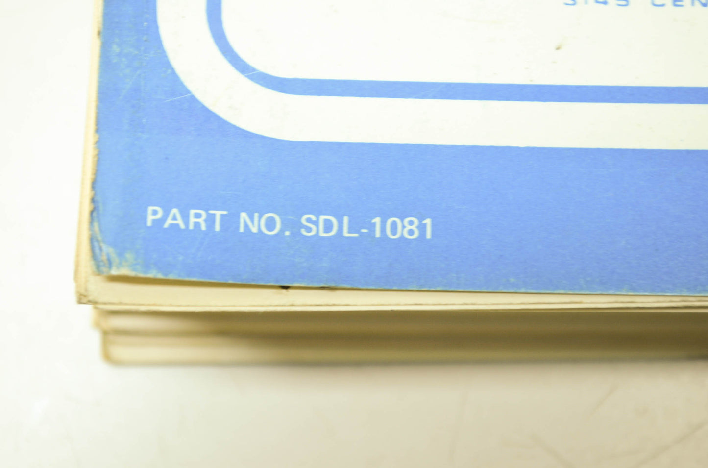 OMC Stern Drive 1978 400 Series 800 Series Service Manual