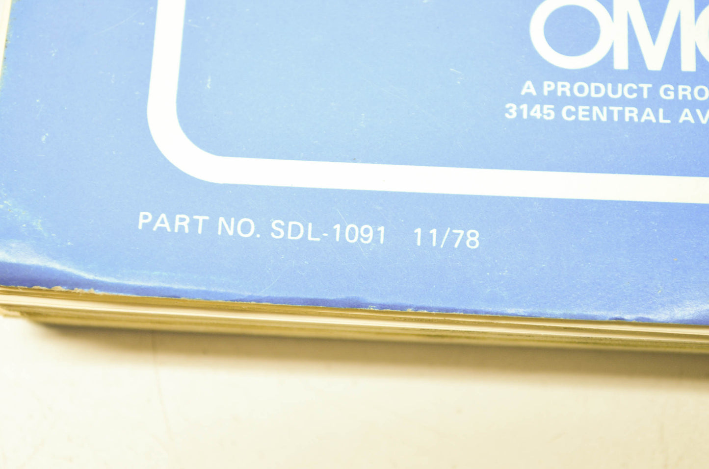OMC Stern Drive 1979 400-800 Series Service Manual