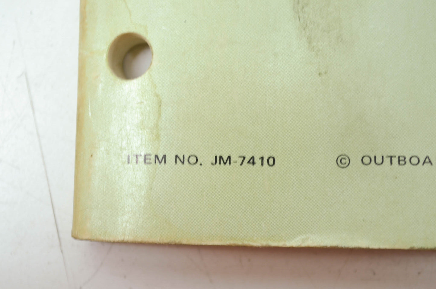 Johnson 1974 85HP Model Service Manual