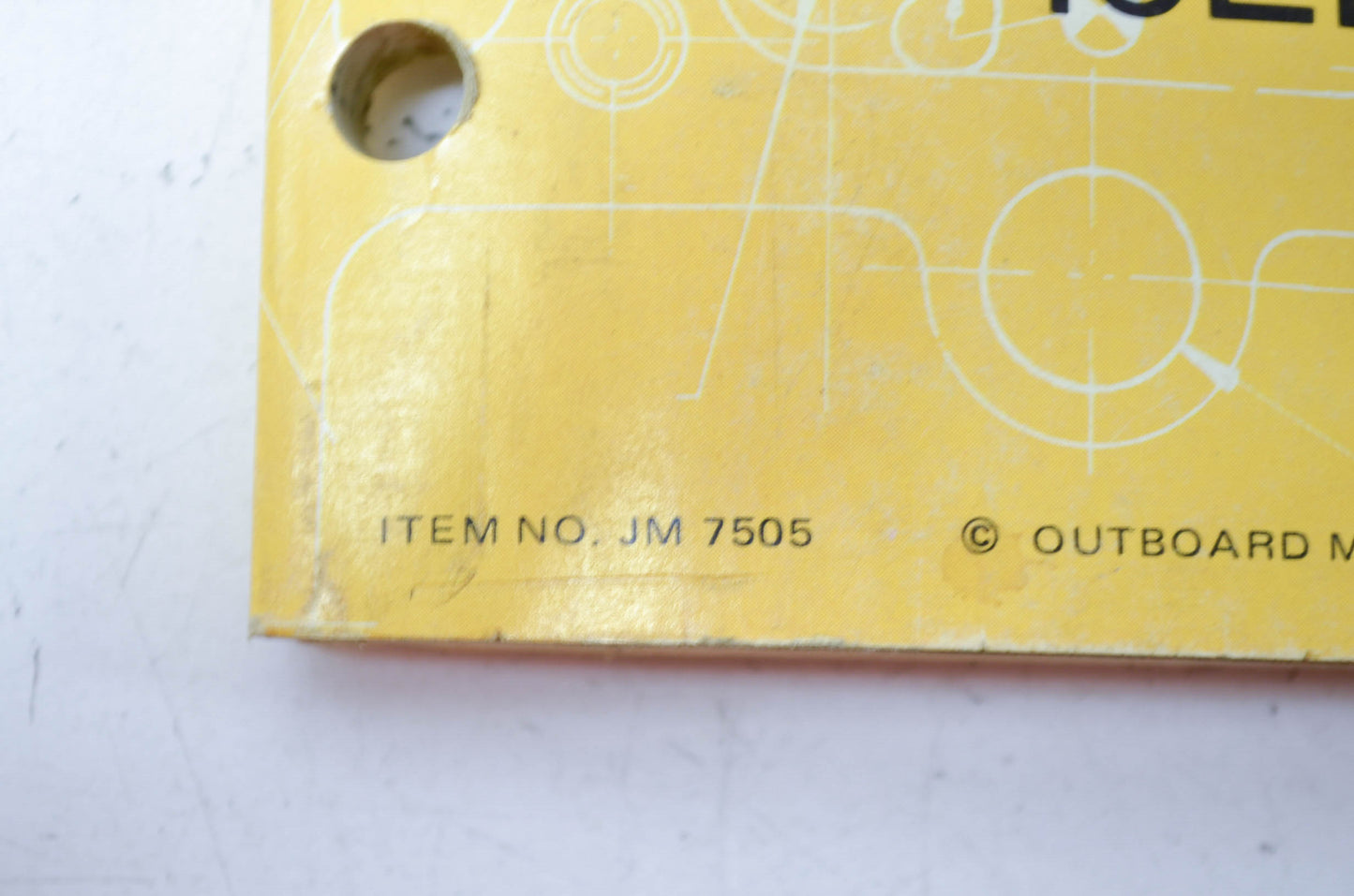 Johnson Outboards 1975 9.9HP Models Service Manual