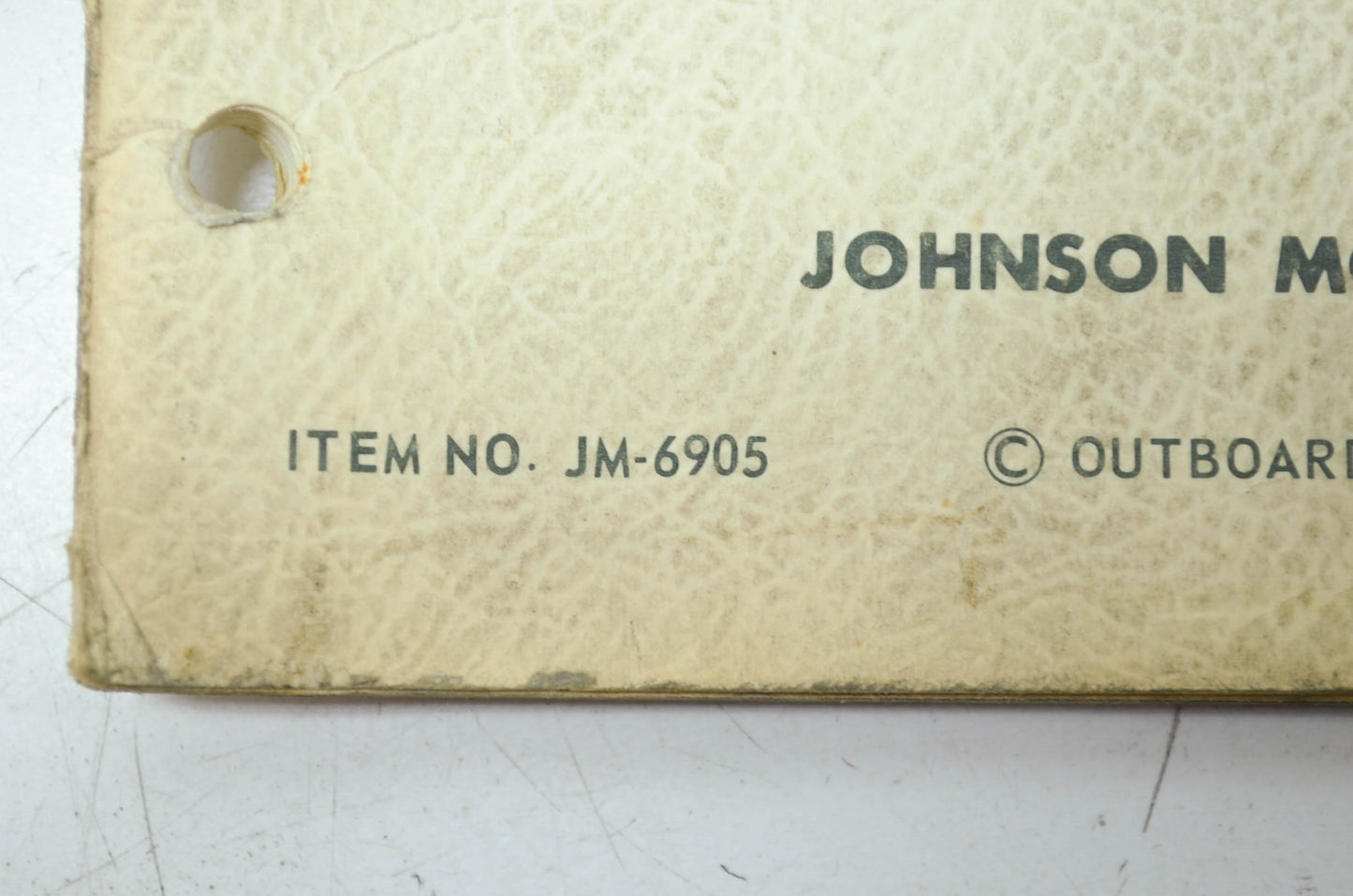 Johnson 1969 Outboard Motor 20HP Service Manual